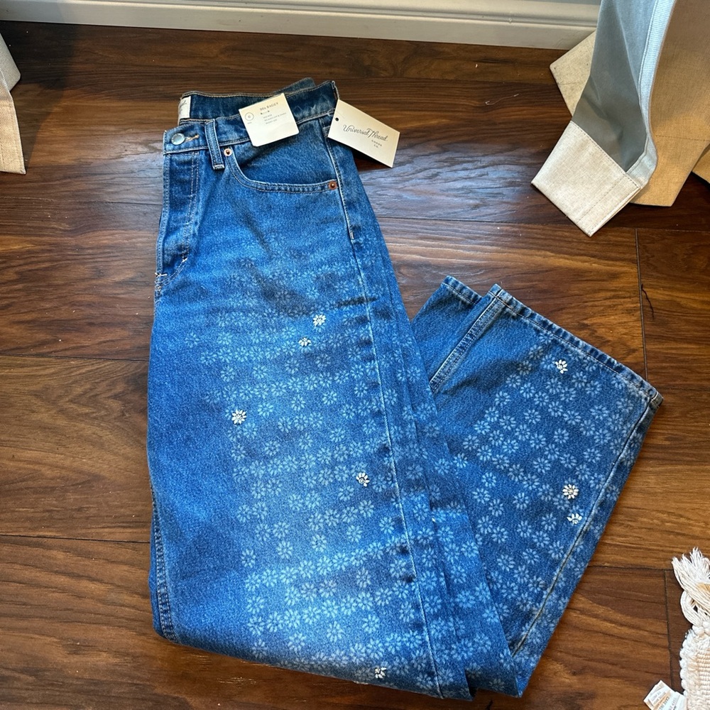 Universal Thread 90s Baggy Blue Jeans